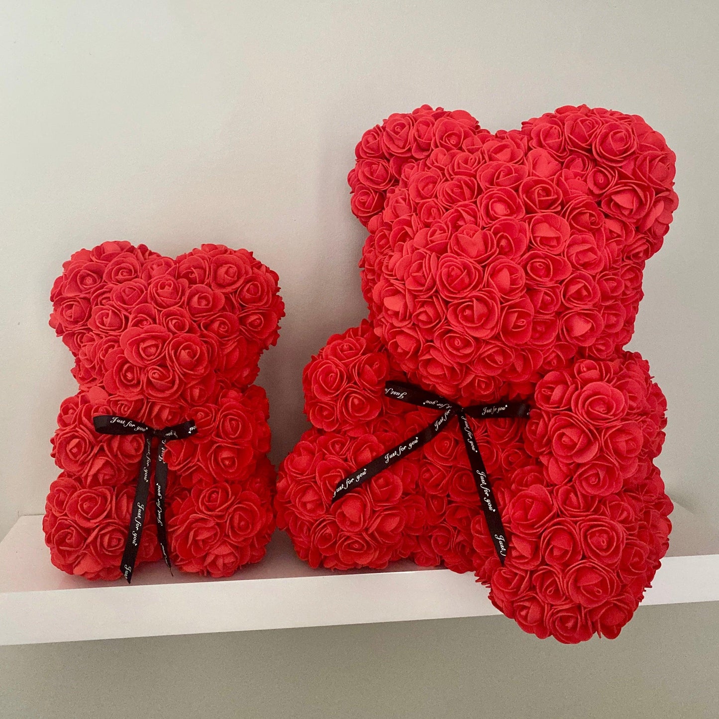 Forever Red Rose Teddy